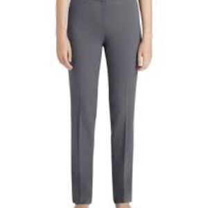 Lafayette 148 Barrow Gray Pants 12